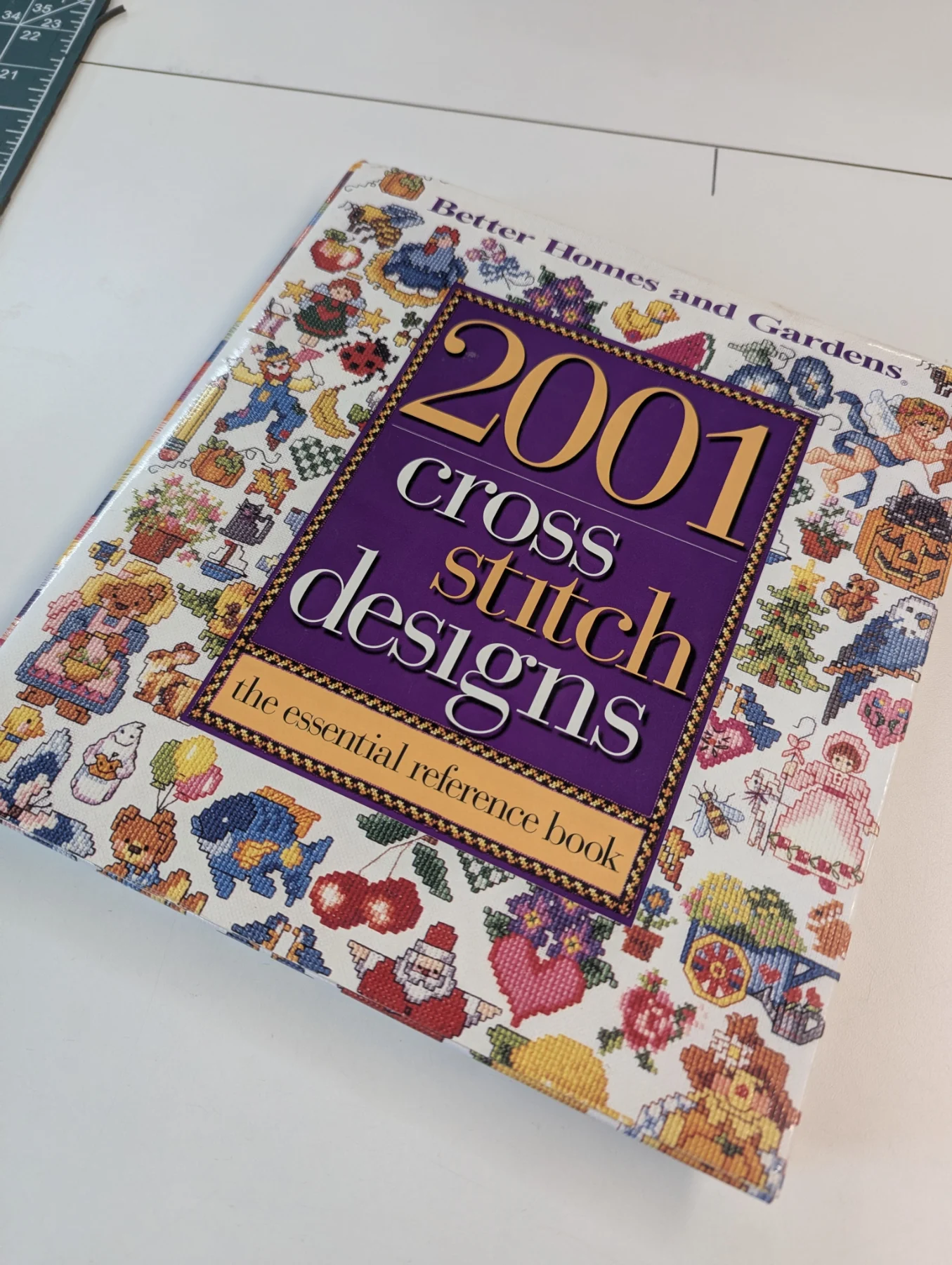 2001 cross stitch designs book by Better Homes & Gardens