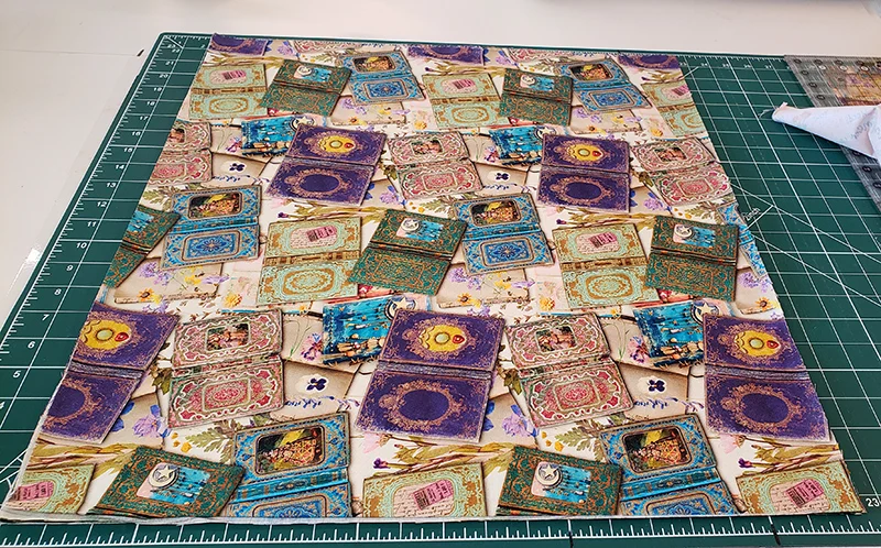 Junk Journal fat quarter - Aimee Stewart junk journaller's memoirs