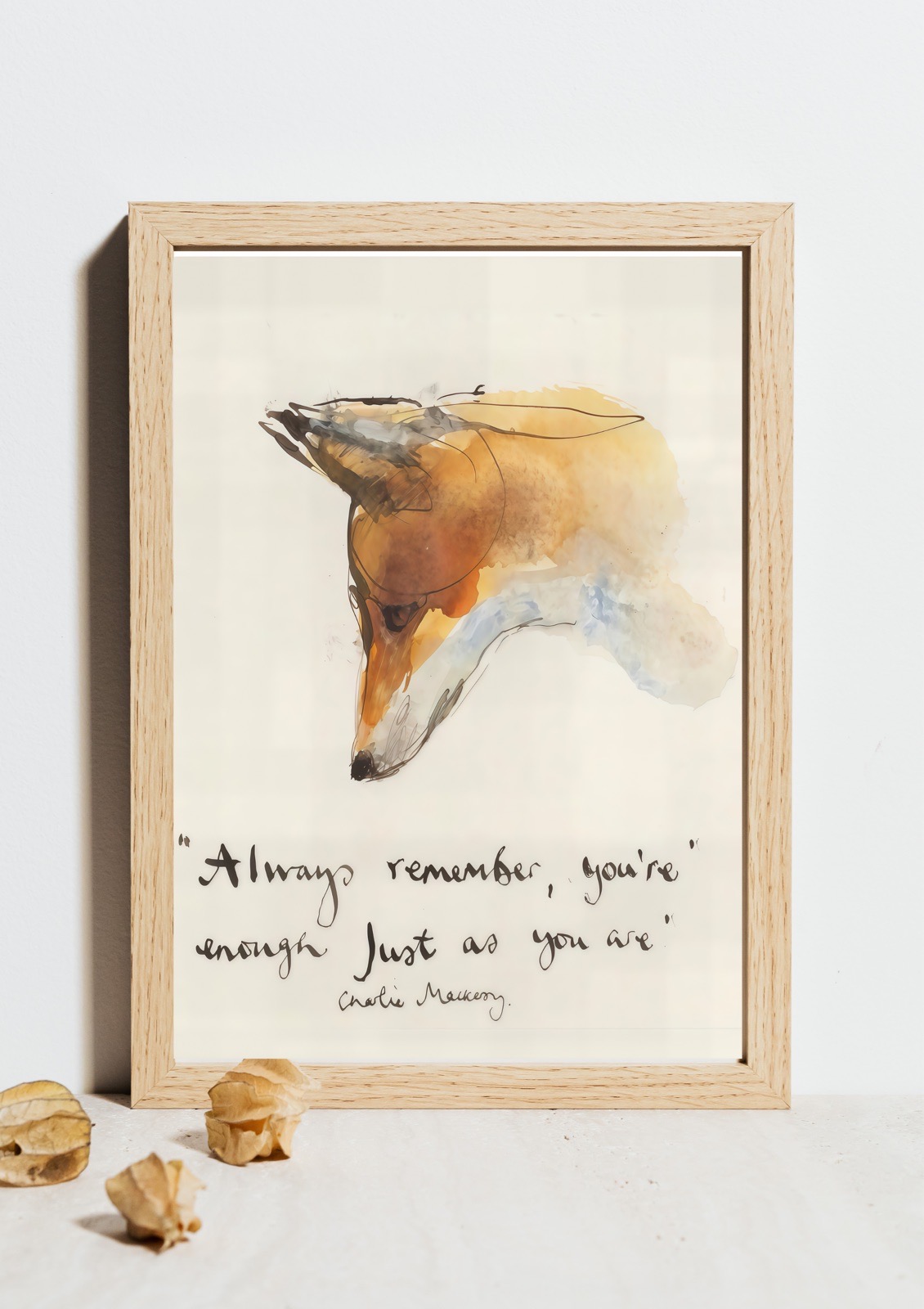 You are Enough A4 matte print