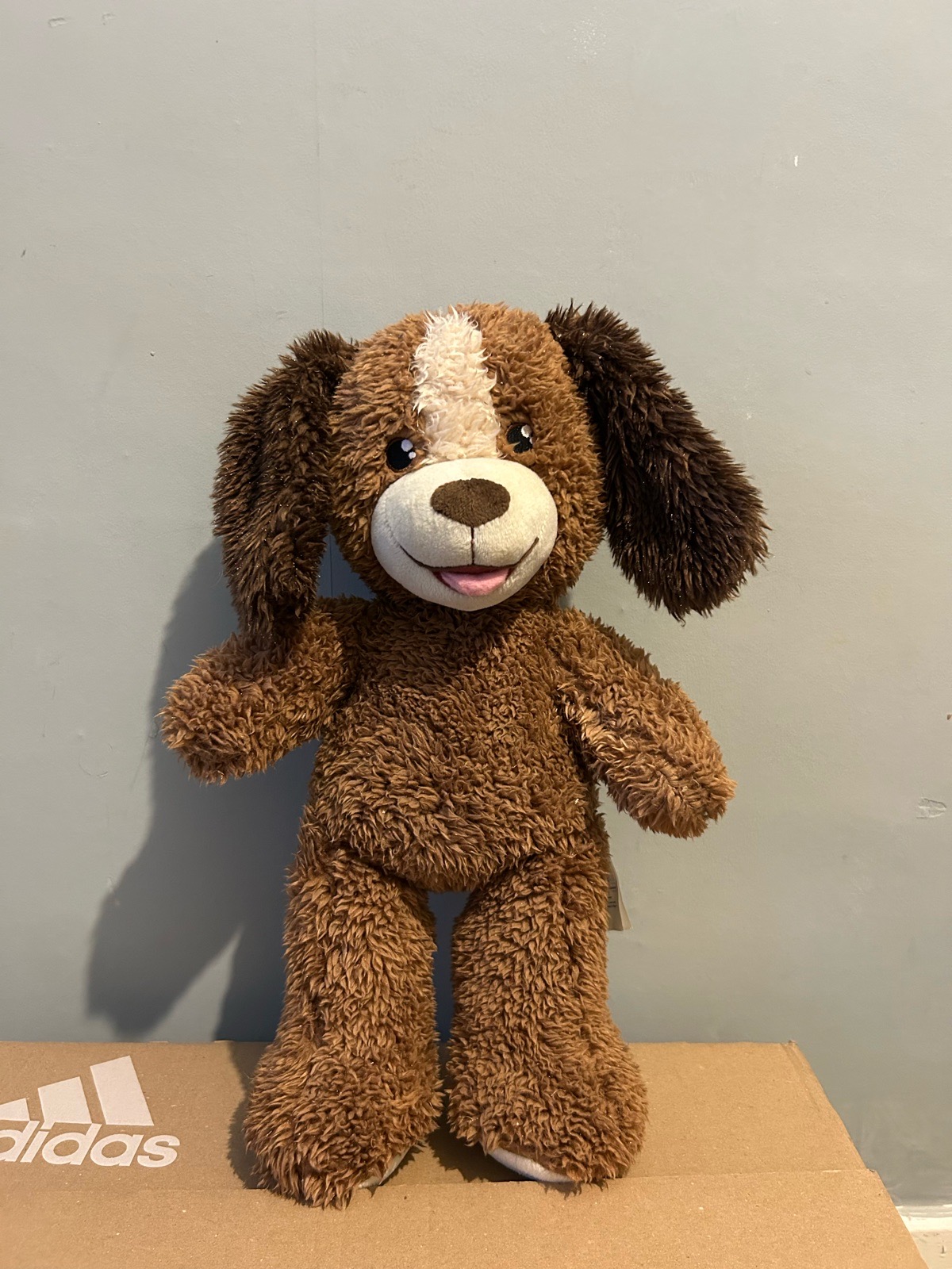Build A Bear Workshop Brown Puppy Dog Plush Stuffed Animal Toy (01/21) VGC Rare