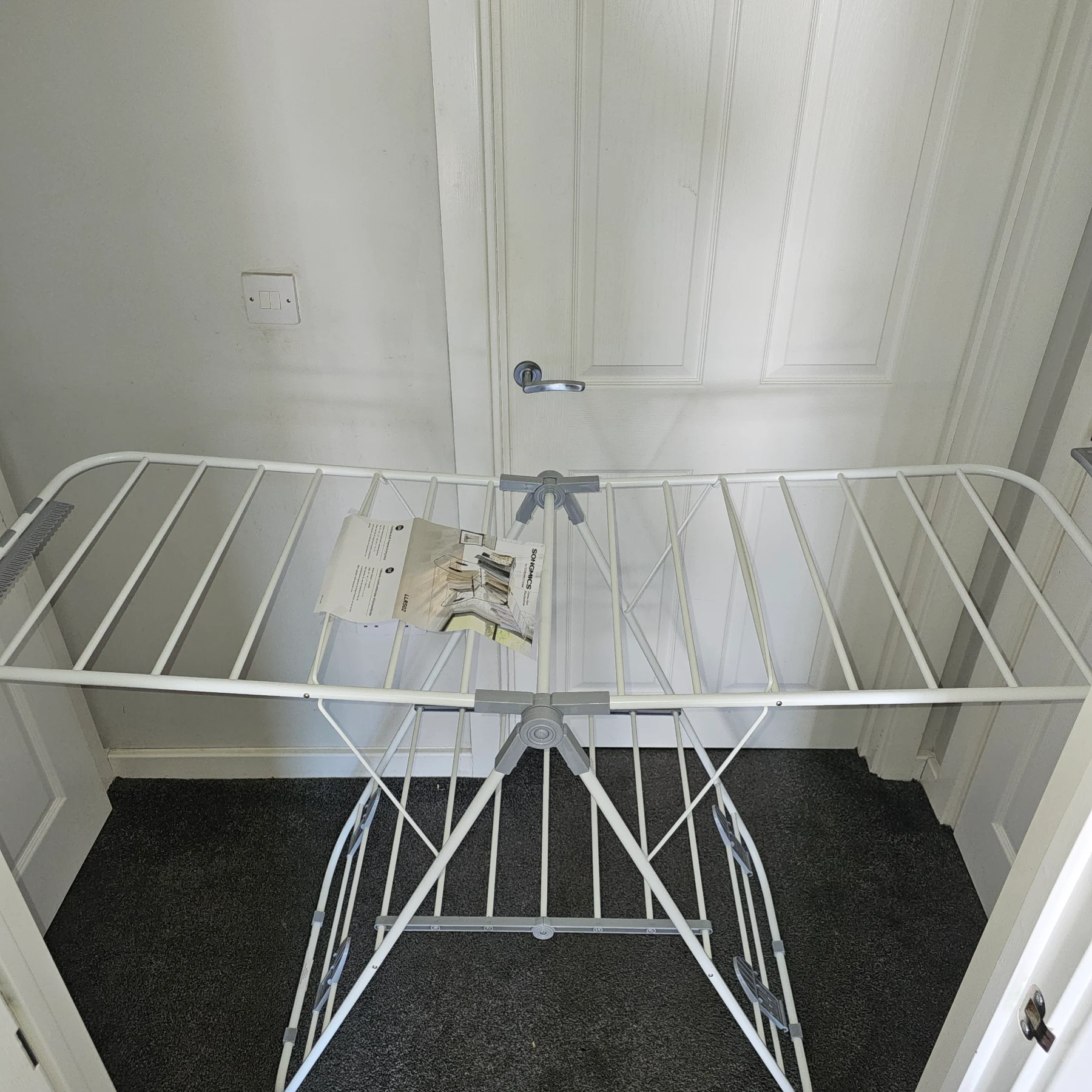 SONGMICS LLR502 Foldable Multi-Purpose Winged Clothes Airer Drying Rack