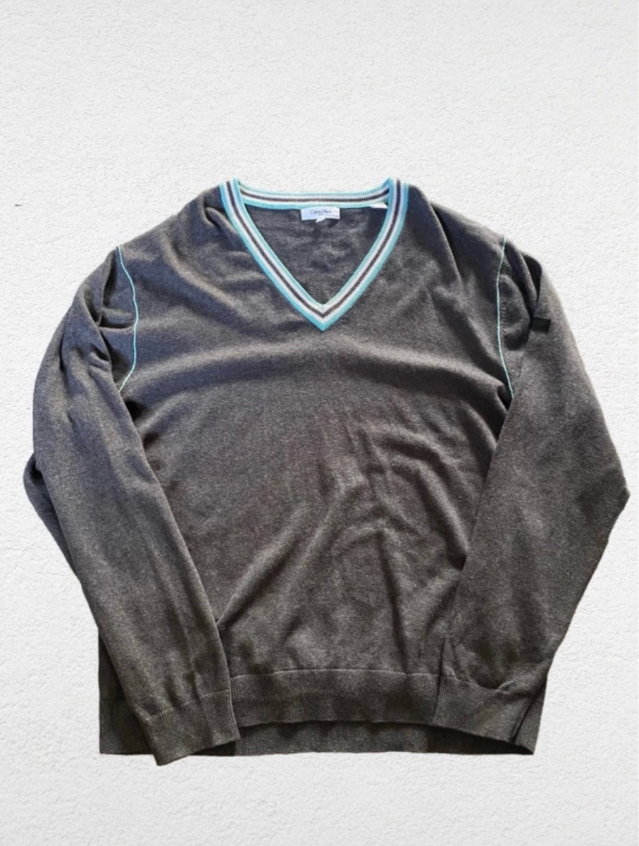 Vintage Calvin Klein Golf V-Neck Sweatshirt