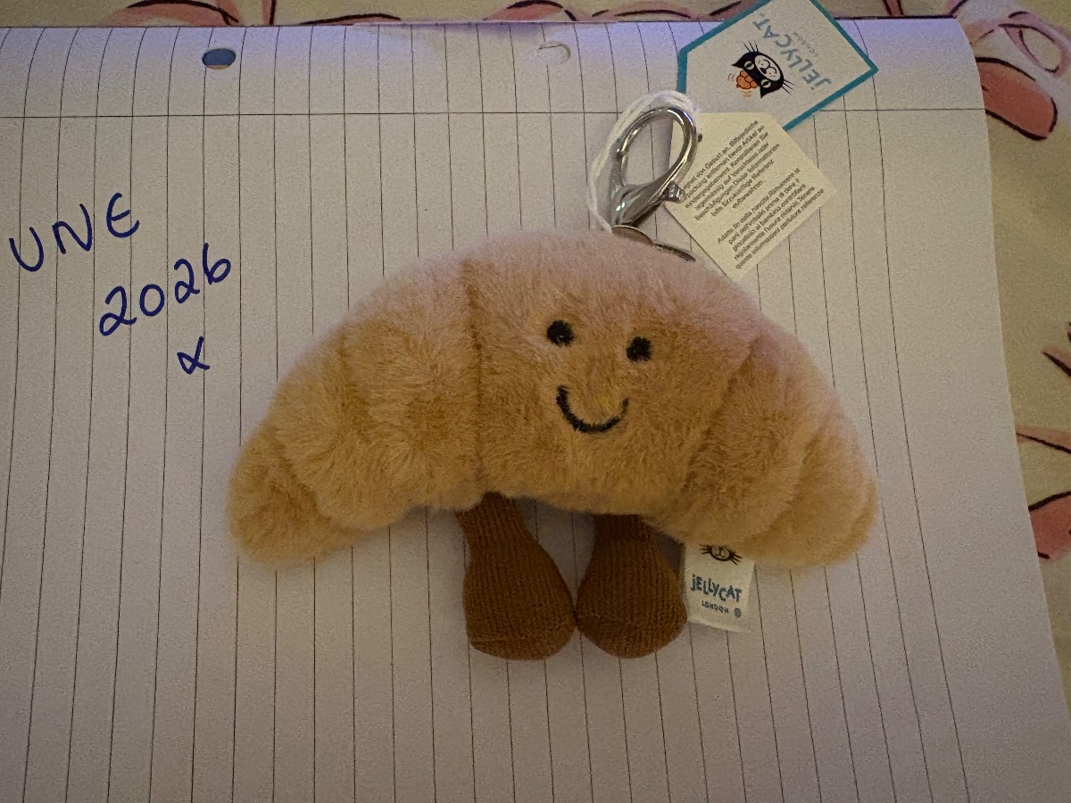 Jellycat Amuseables Croissant Bag Charm RRP:-£23