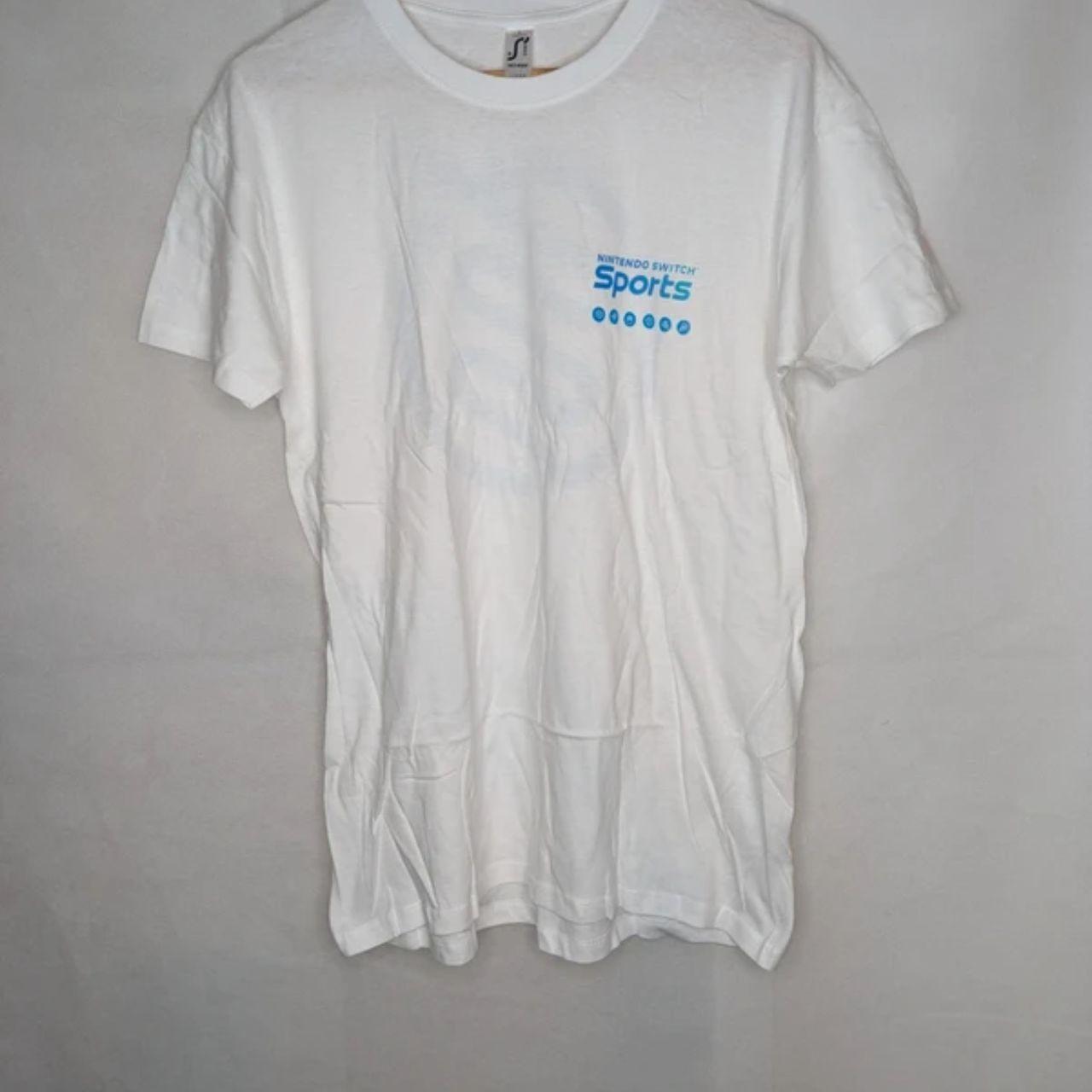 Mens Nintendo Switch Sports White T-Shirt Size Large
