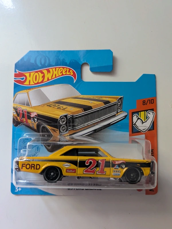 Hot Wheels '65 Ford Galaxie Yellow