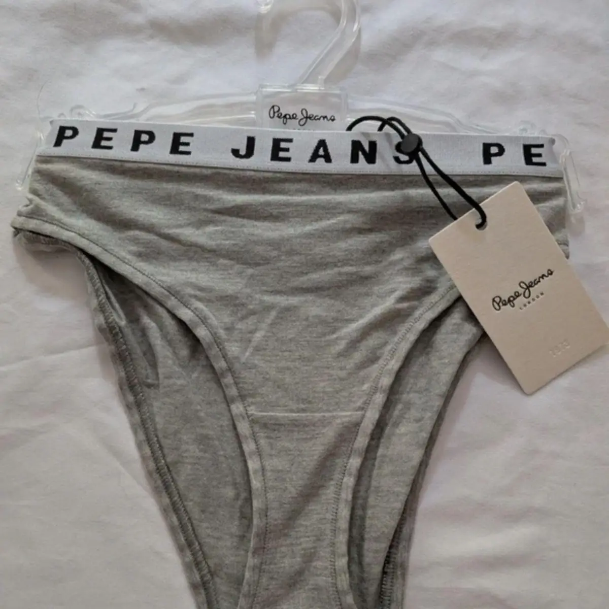 Pepe Jeans Grey Bikini Style Underwear Pants 4-6 XS