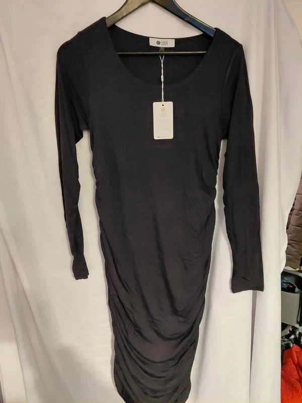 Cake Maternity Black Maternity Dress Size Small