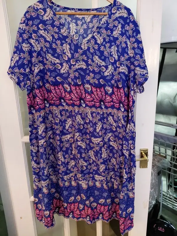 Damart Womens Summer Dress Size 26