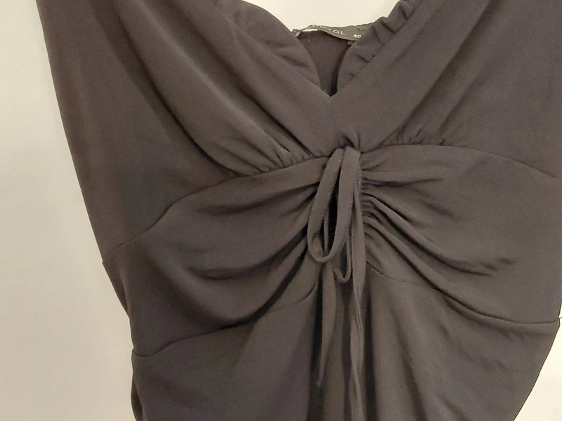 Trendyol Long Black Dress Size 12