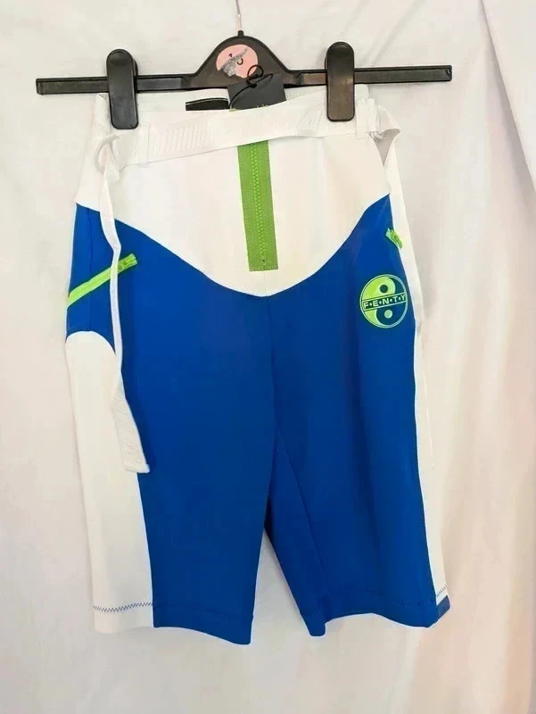 Womens Fenty x Puma by Rihanna Dazzling Blue Athletic/Sports Biker Shorts Size 8