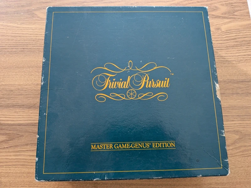 Parker Trivial Pursuit 1983 Master Game Genus Edition