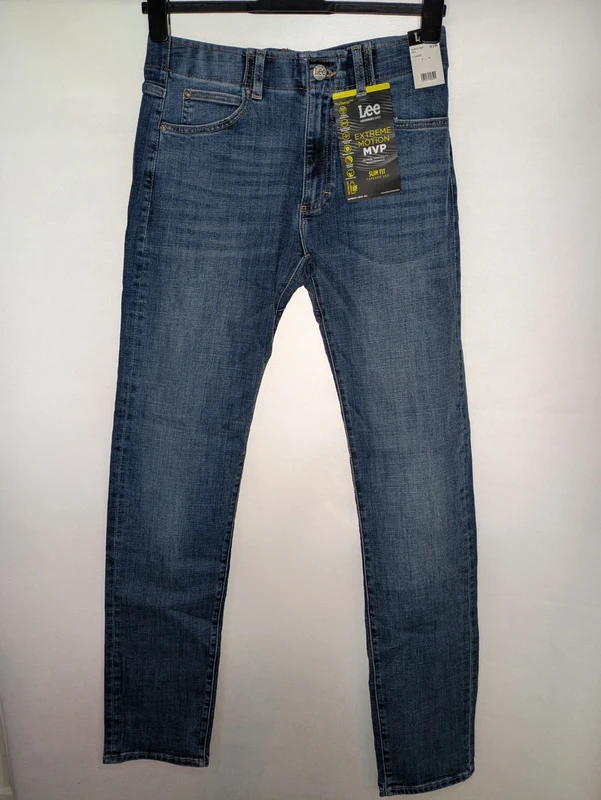 Lee Mens Slim Fit MVP Straight Leg Jeans Size W31 x L36