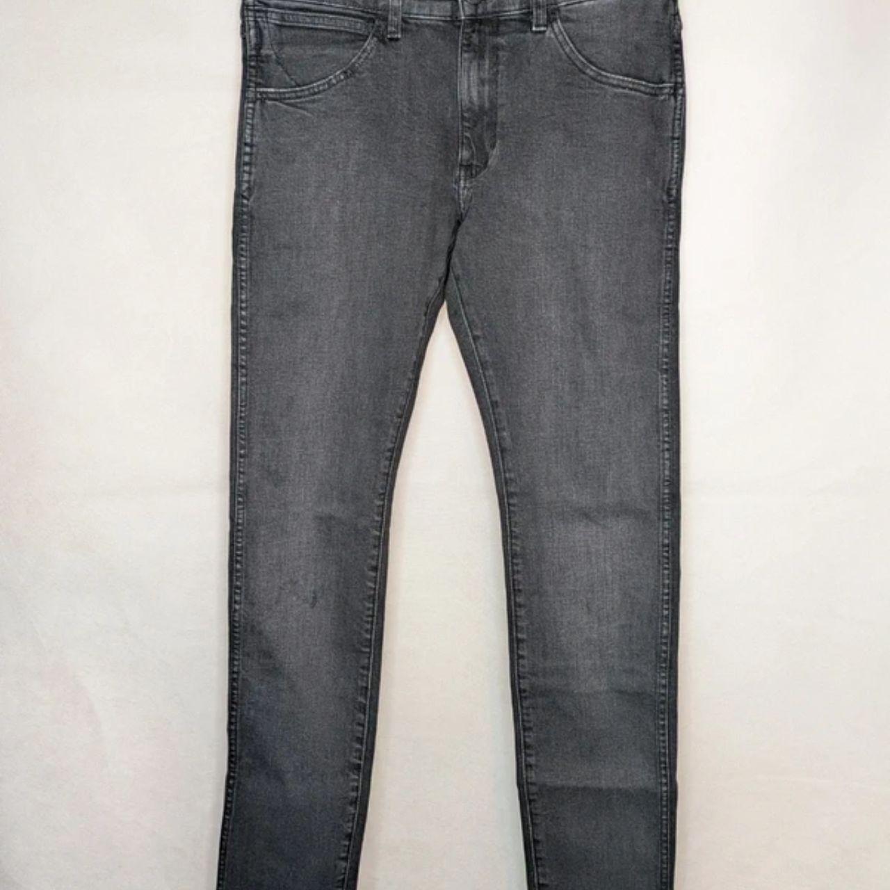 Mens Wrangler Skinny Bryson Jeans Black 29W x 34L