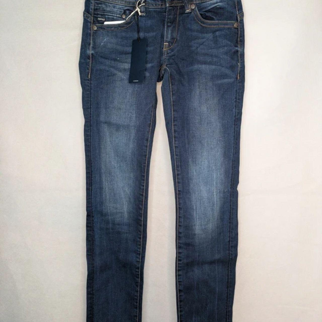 Womens G-Star Midge Saddle Straight Blue Jeans 25 Waist 32 Inside Leg