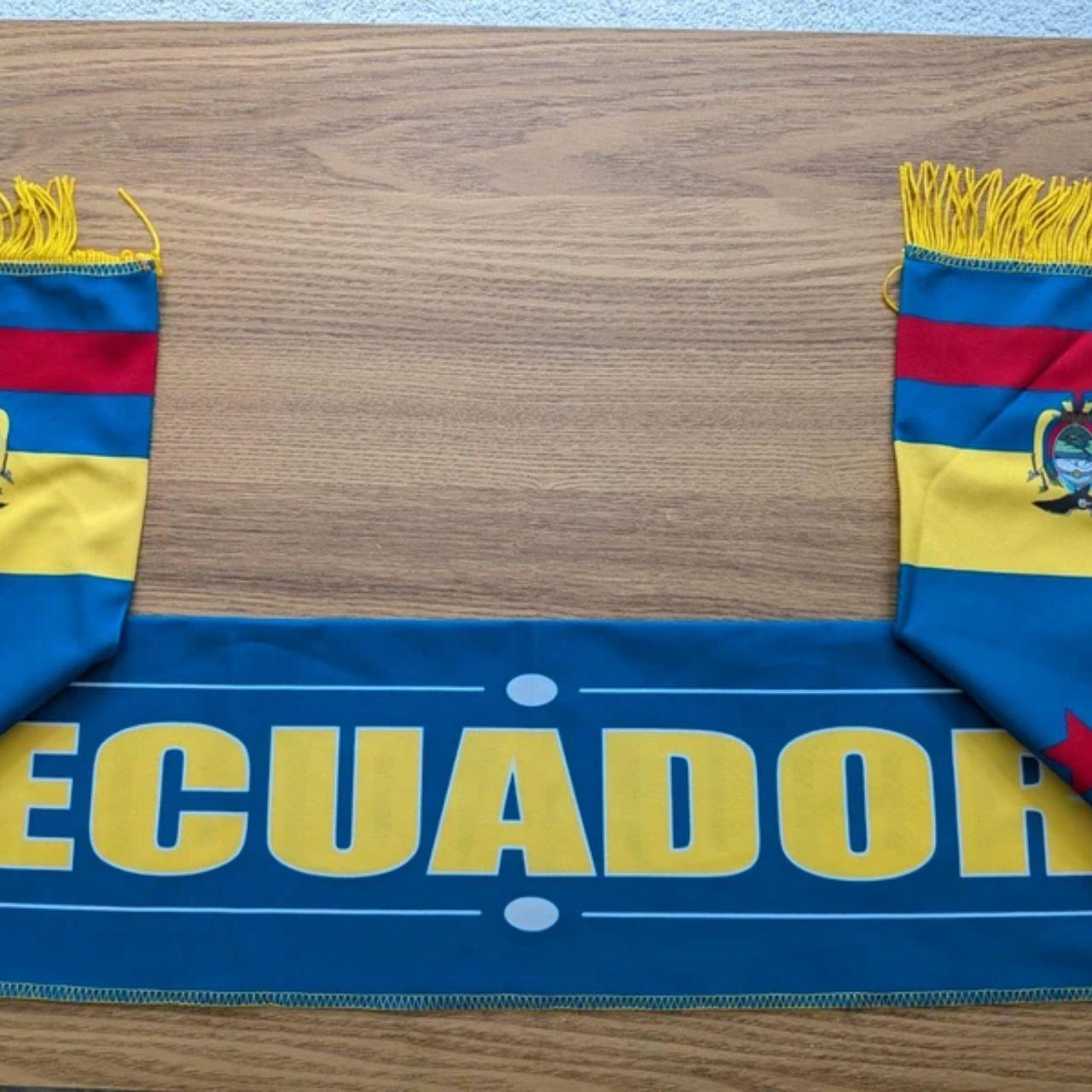 Ecuador Football Scarf World Cup