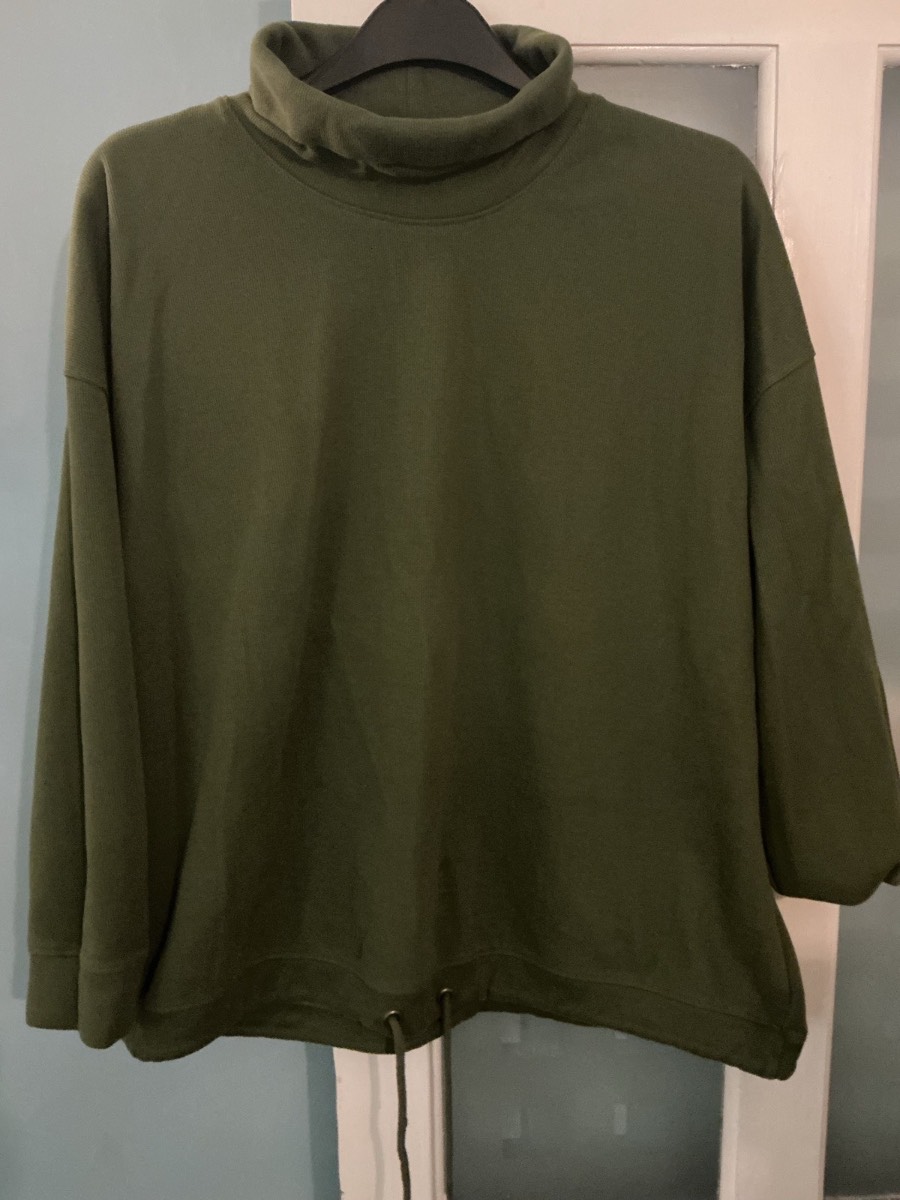 JD Williams Green Roll Neck Jumper  Plus Size 22