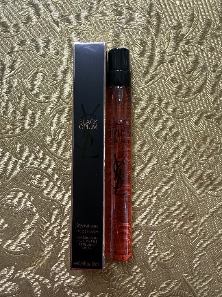 YSL Black Opium Eau de Parfum 10ml Travel Size Spray Mini perfume