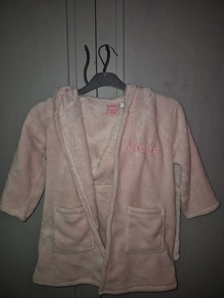 'Elodie' personalised dressing gown