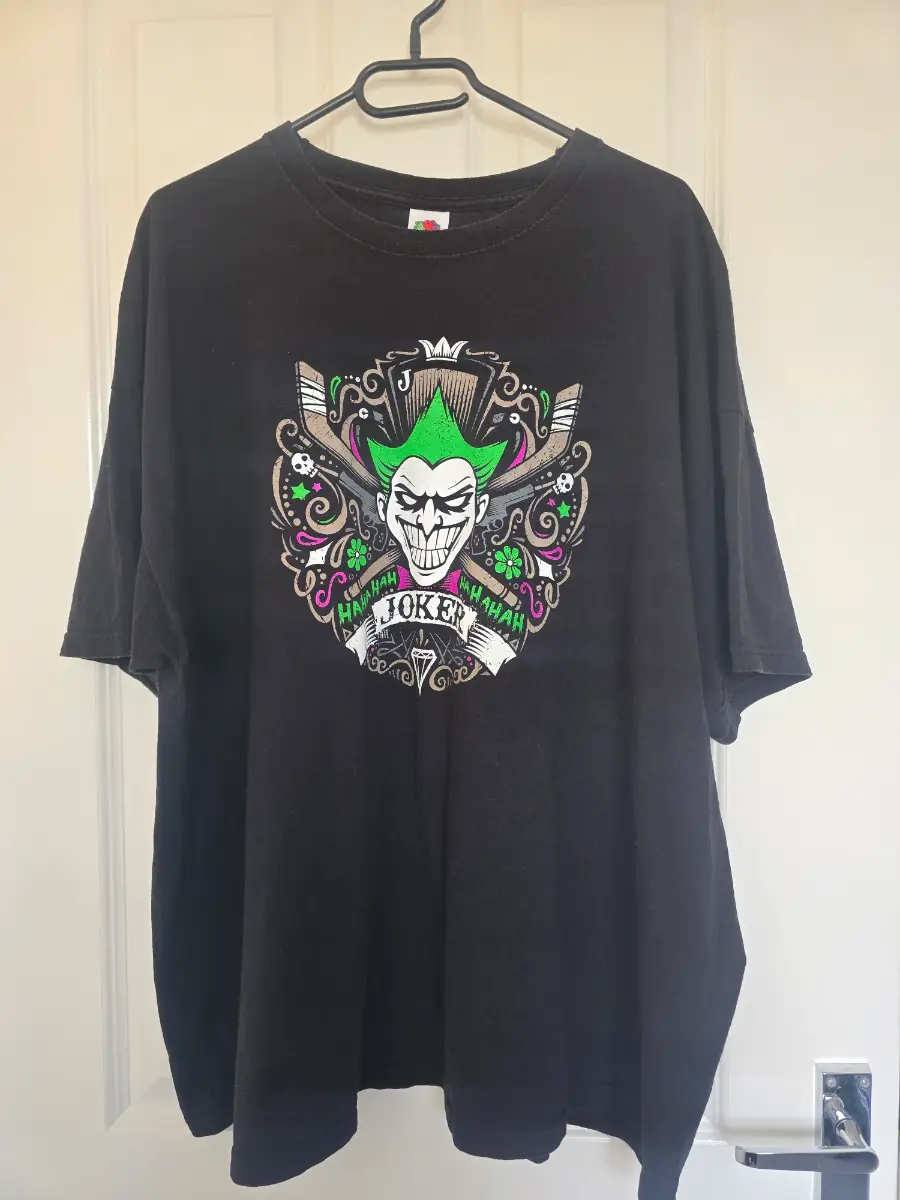Fruit of the loom Joker t-shirt size xxl