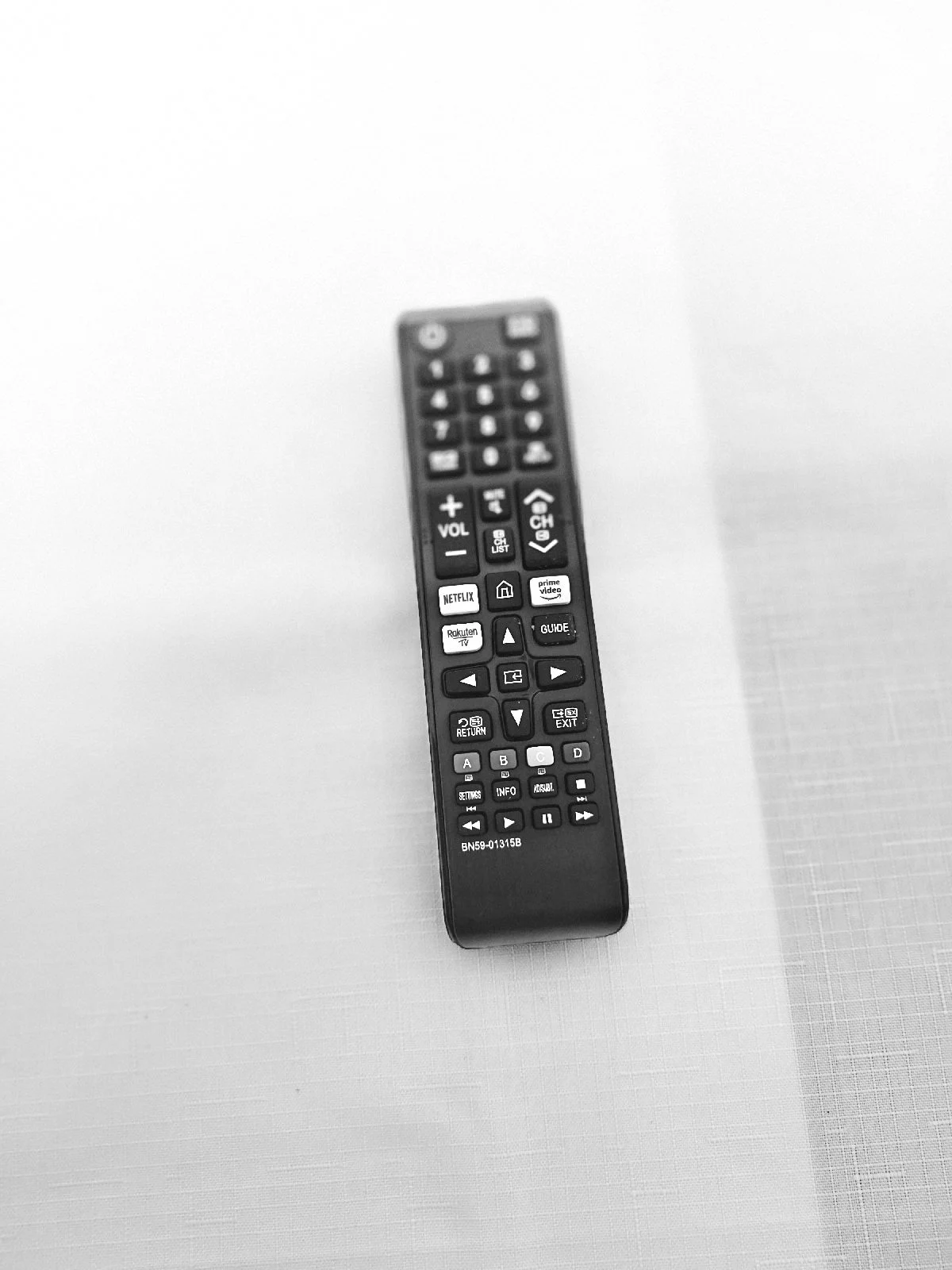 Samsung  remote  control  black