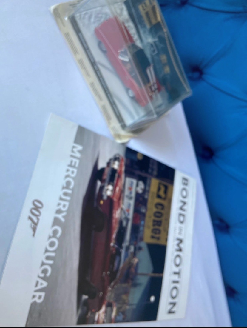 James Bond car collection part work series published by Eaglemoss / GE Fabbri Mercury