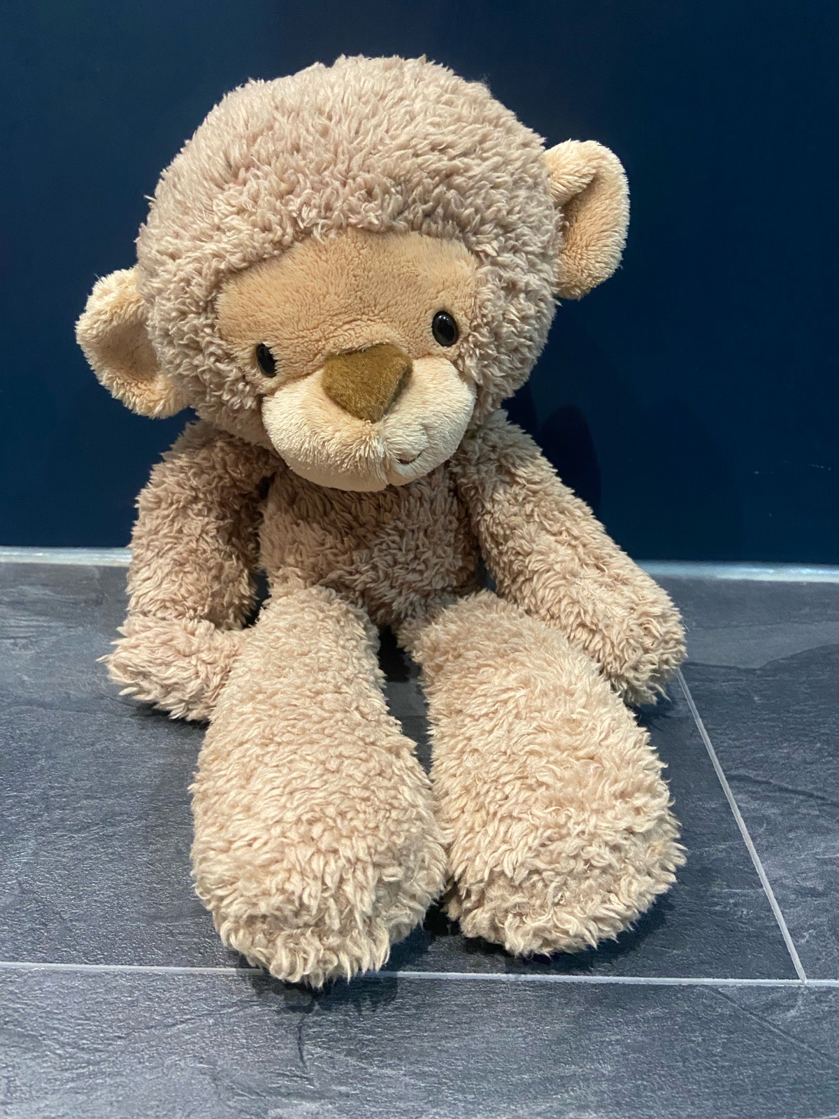 Vintage 2012 Gund Fuzzy Monkey plush toy