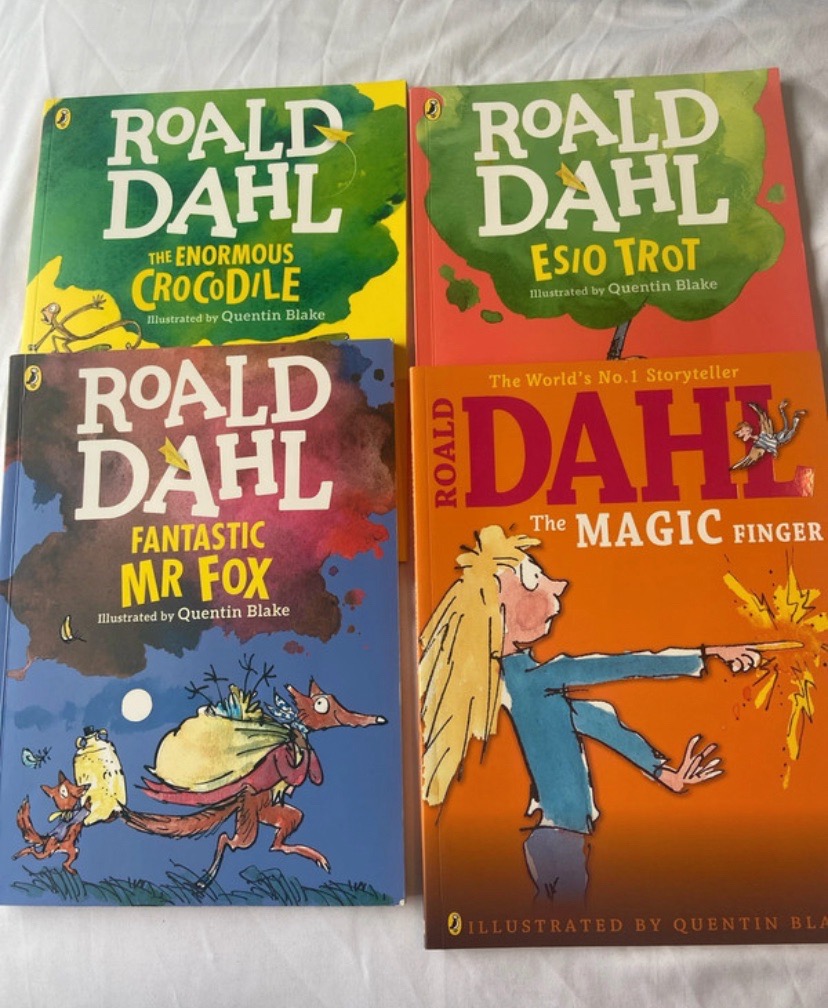 Bundle of four Roald Dahl books