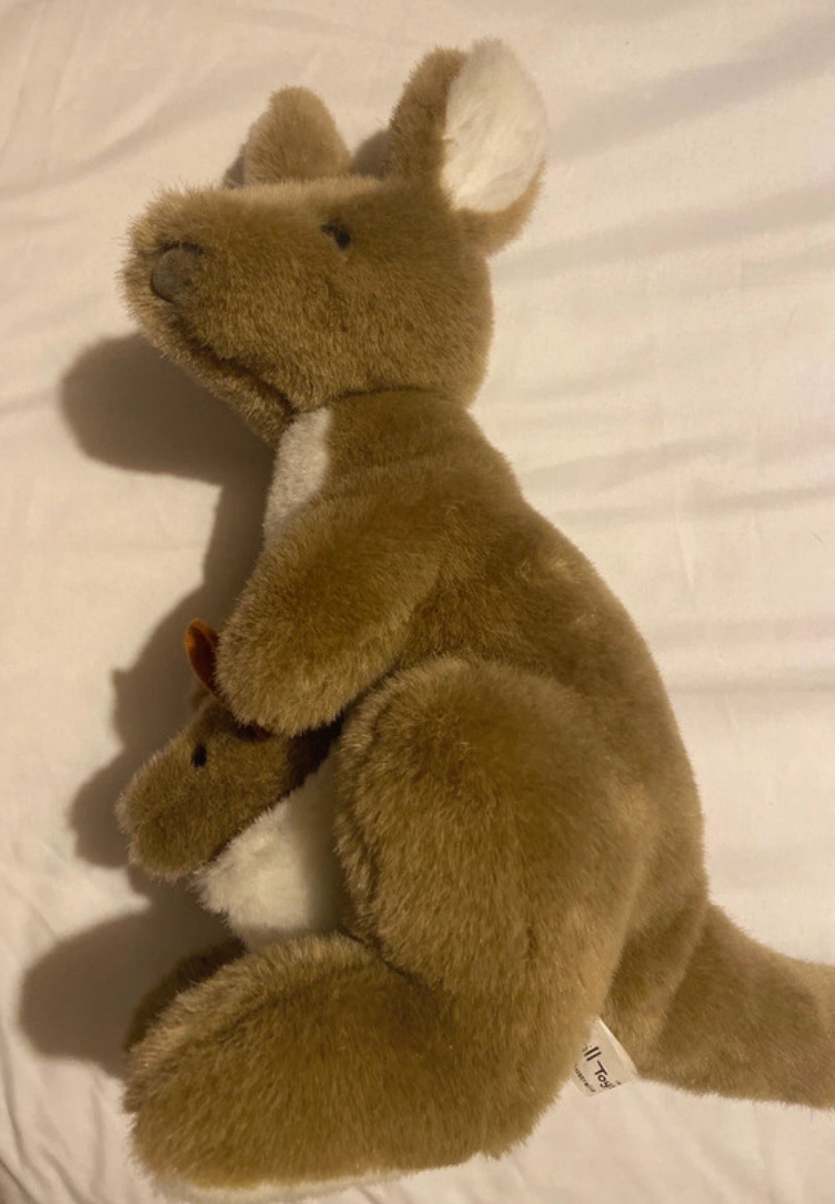 Windmill toys kangaroo and joey in pouch