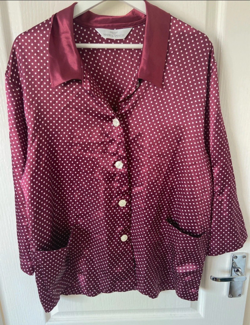 Vintage St Michael by Marks and Spencer’s polka dot top size 12-14