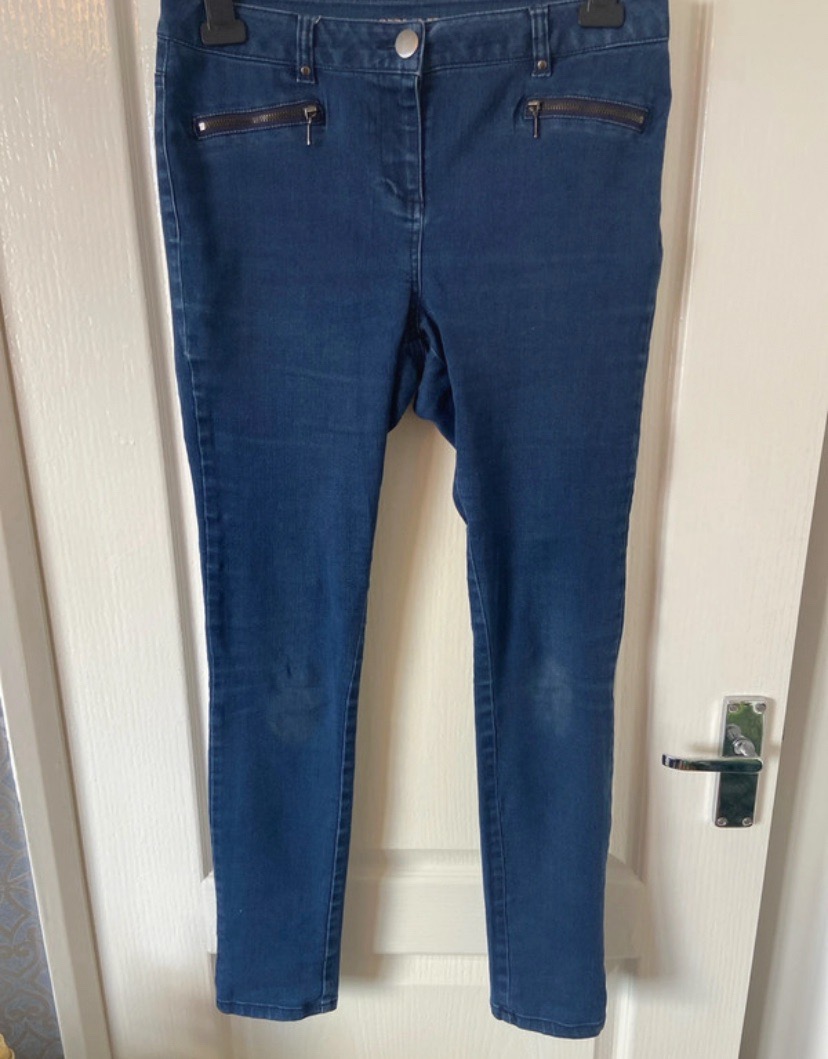 Wallis skinny jeans with stretch size 12