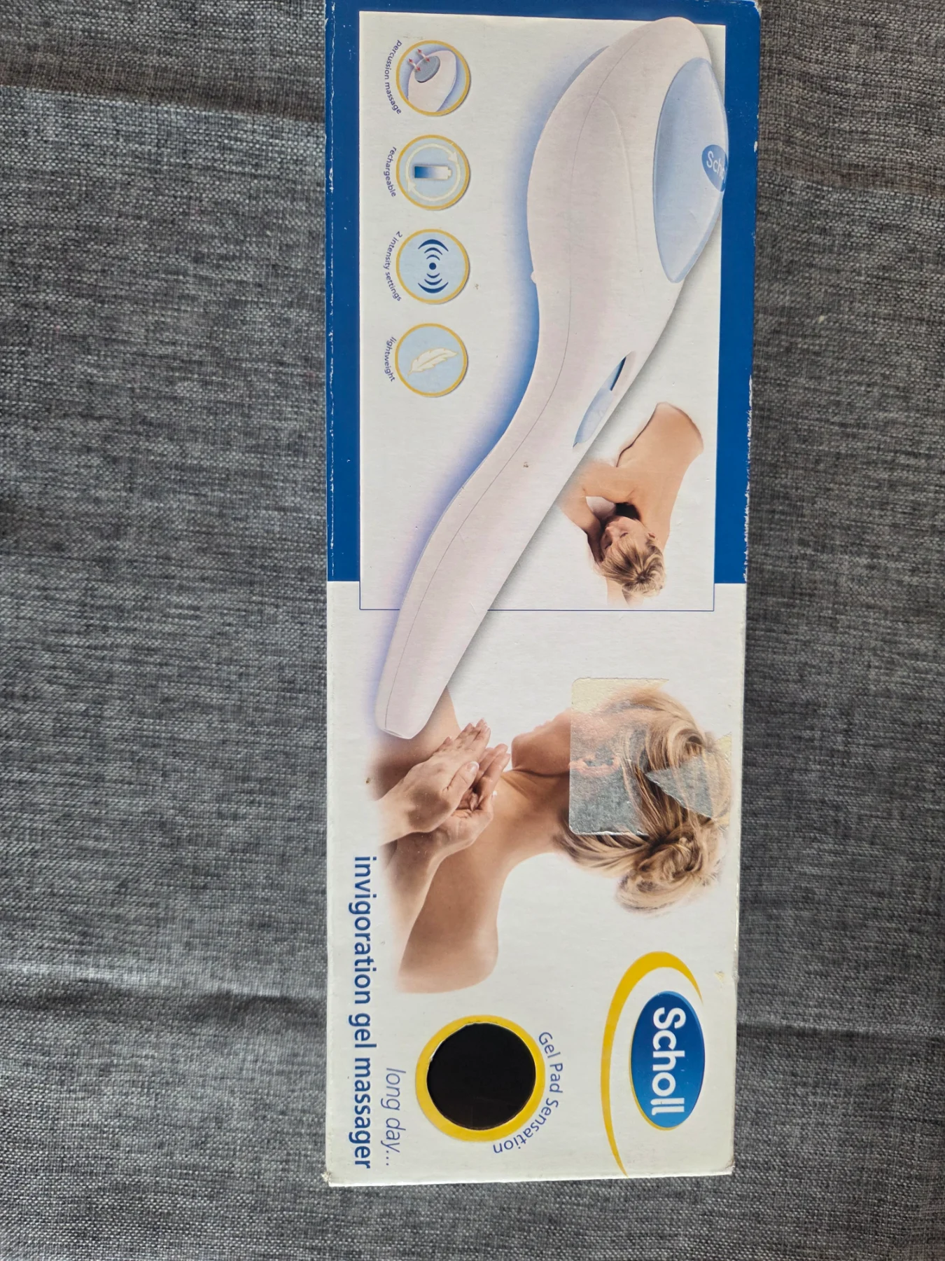 Scholl Invigoration Gel Handheld Massager. BNIB