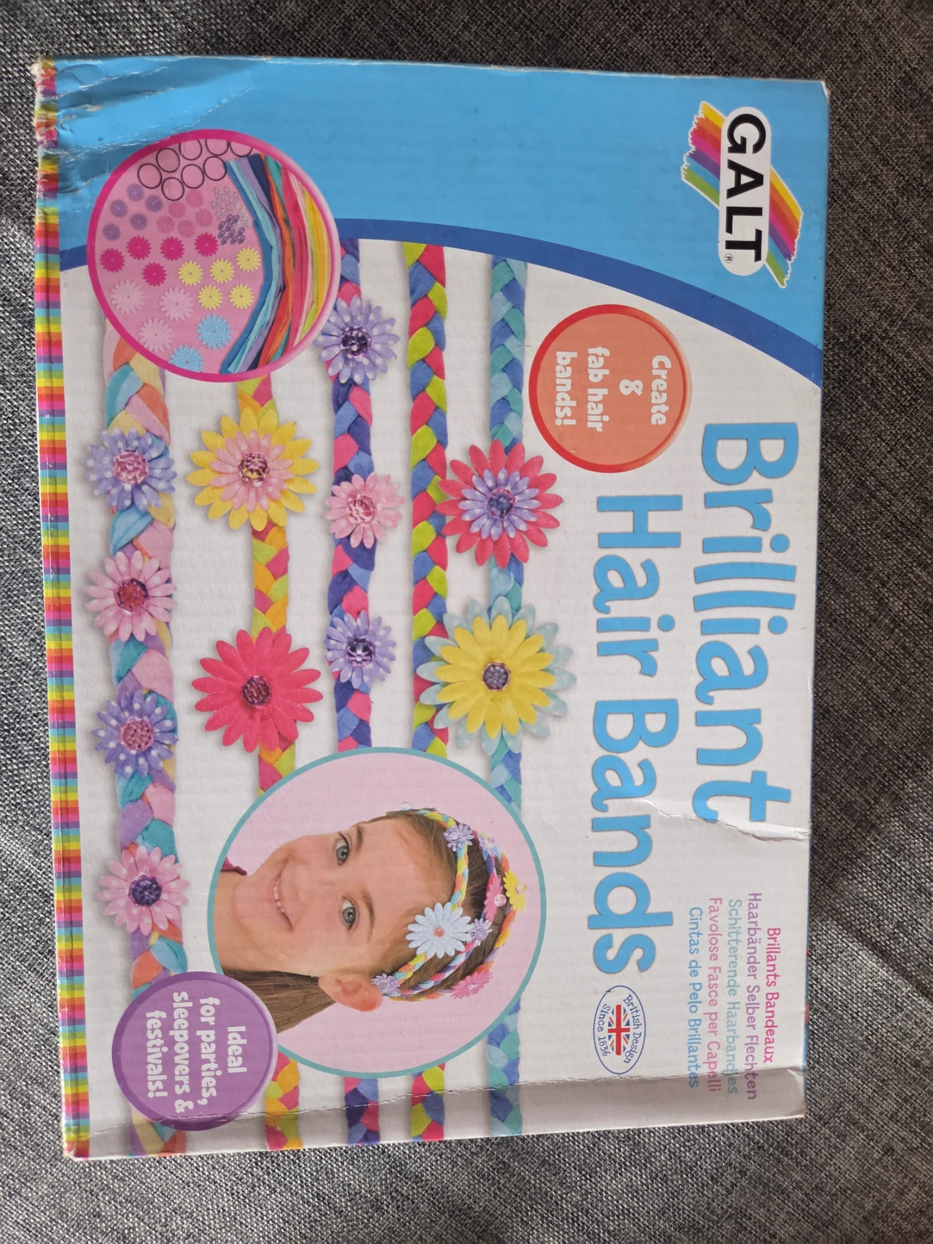 Galt Brilliant Hair Bands Kids Craft Kit Activity Set. Aged 6+