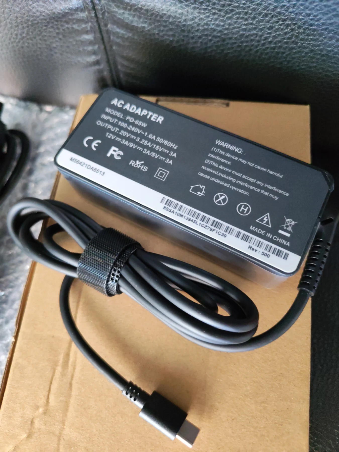 65W Type C Laptop/Tablet/Phone Charger