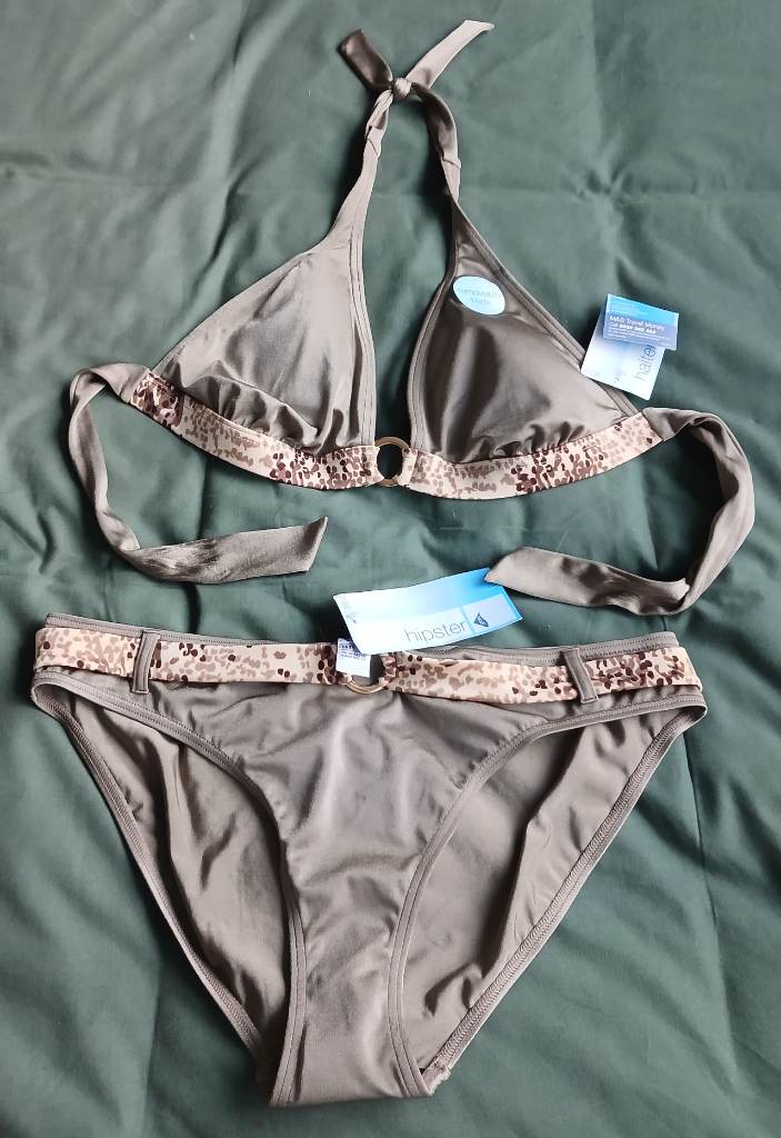 M&S khaki bikini BNWT