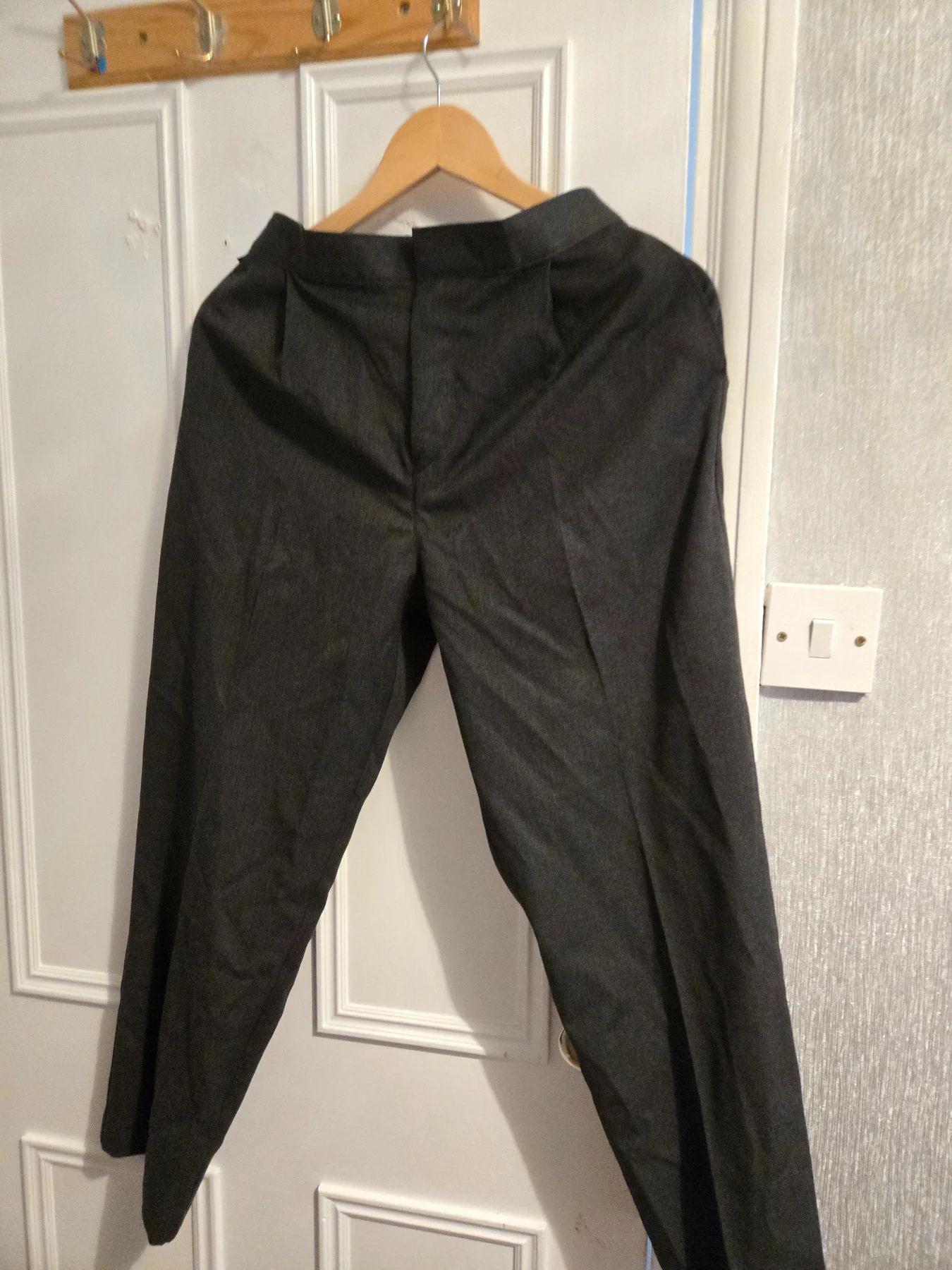 Grey school trousers