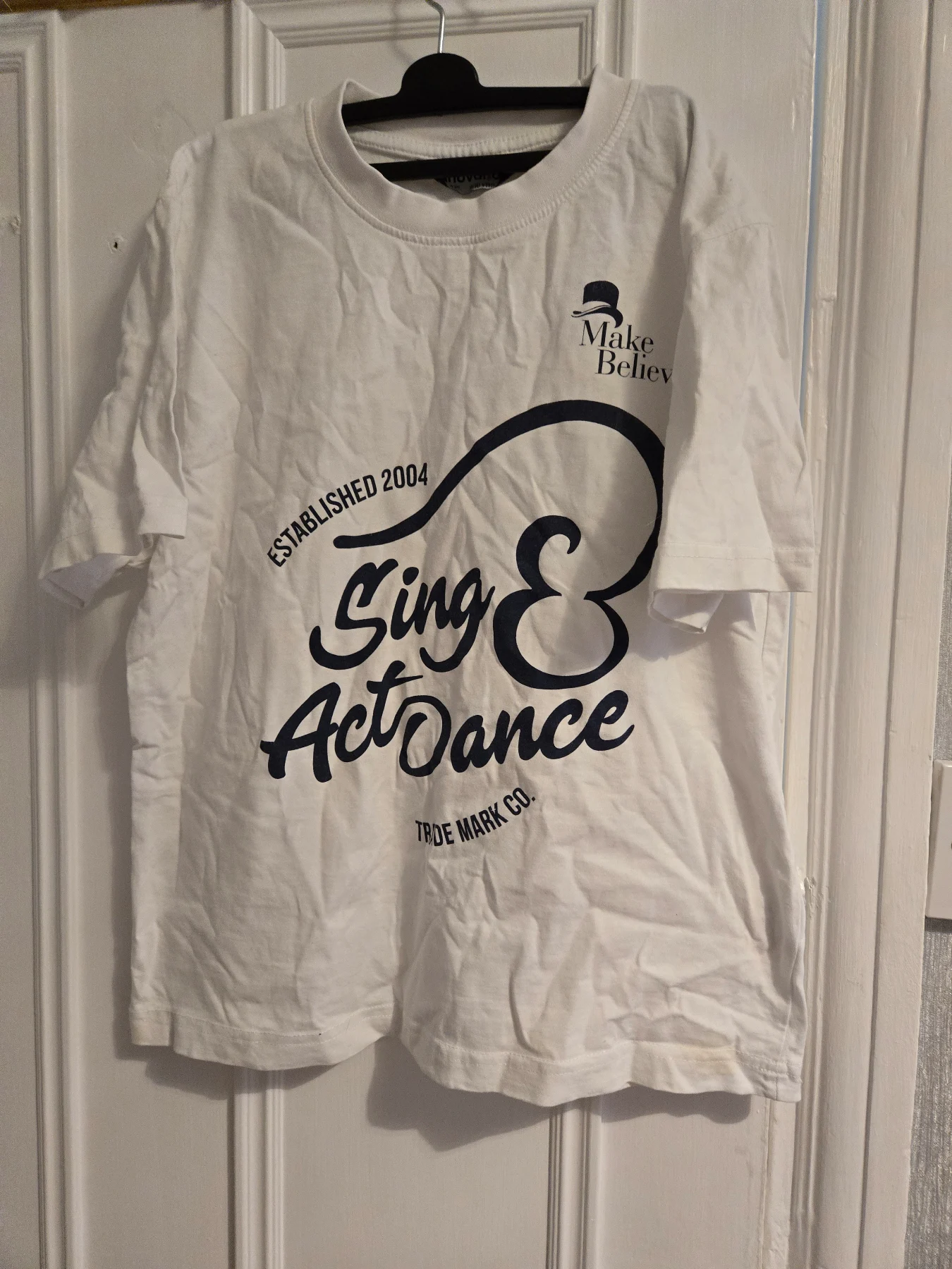 Boys white tshirt