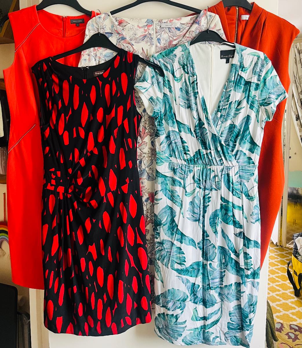 Ladies Phase 8 Per Una Pied a Terre summer work shift dress bundle x5 - Size 12