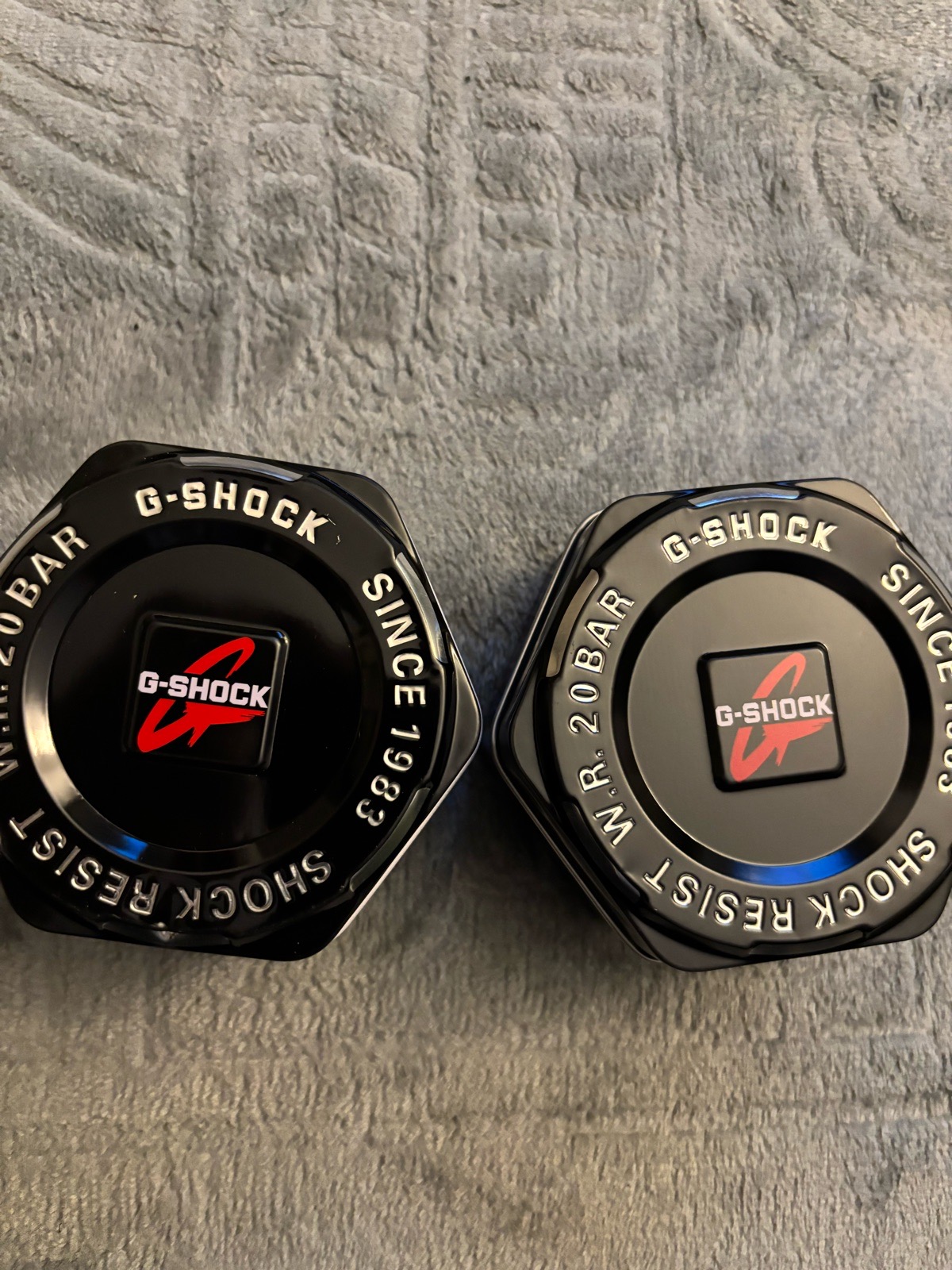 G shock tin storage box