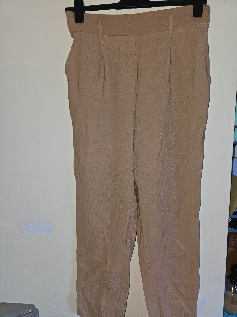 F&F trousers. size 14. tan/brown colour