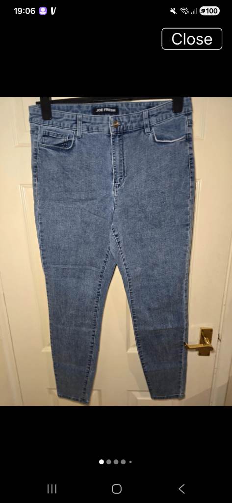 Joe fresh jeans. size 32. blue