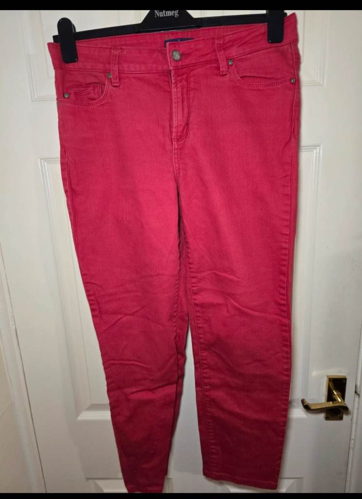 YNxDJ jeans. Size 8. Red