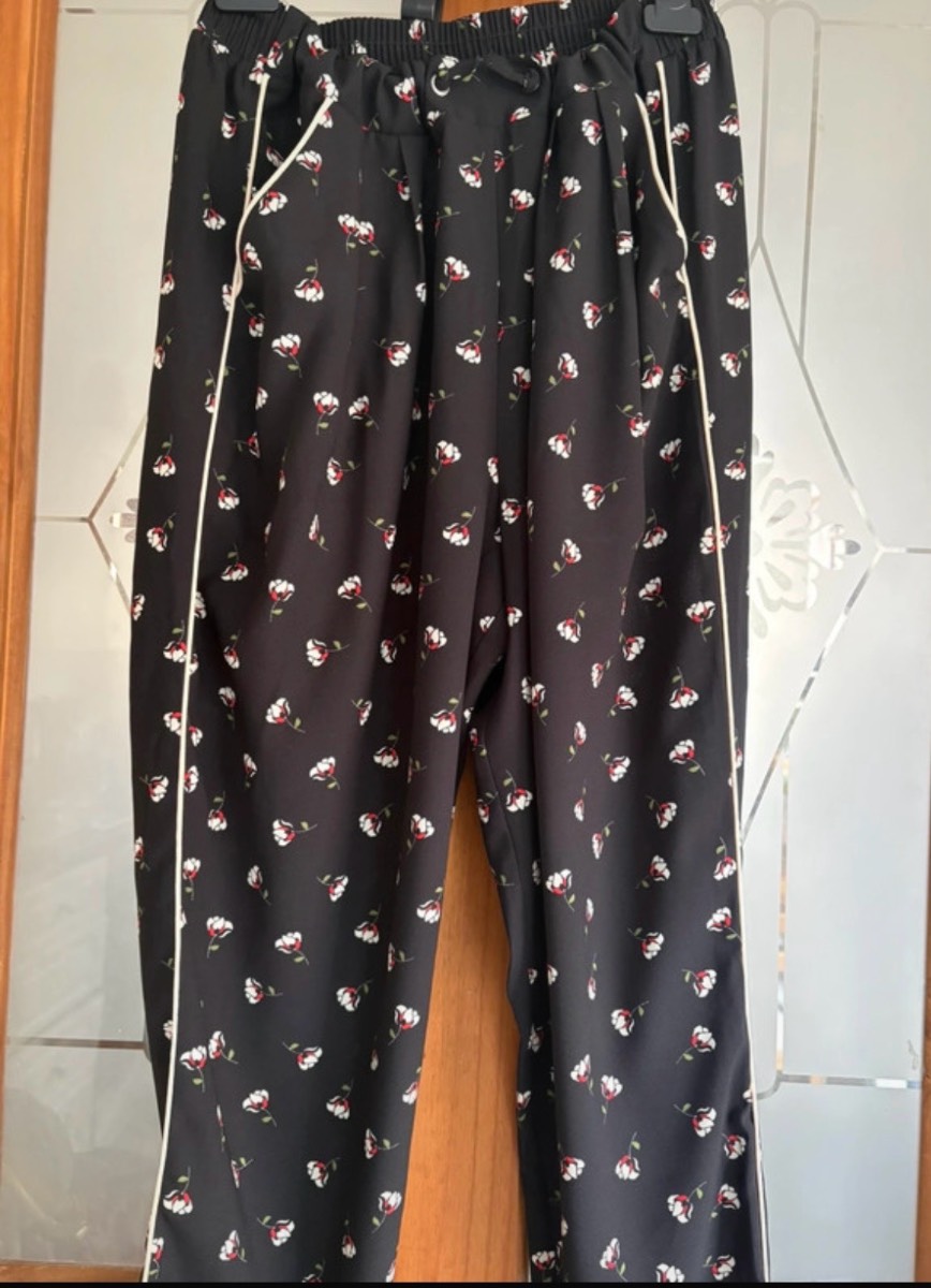 Floral summer trousers size 14