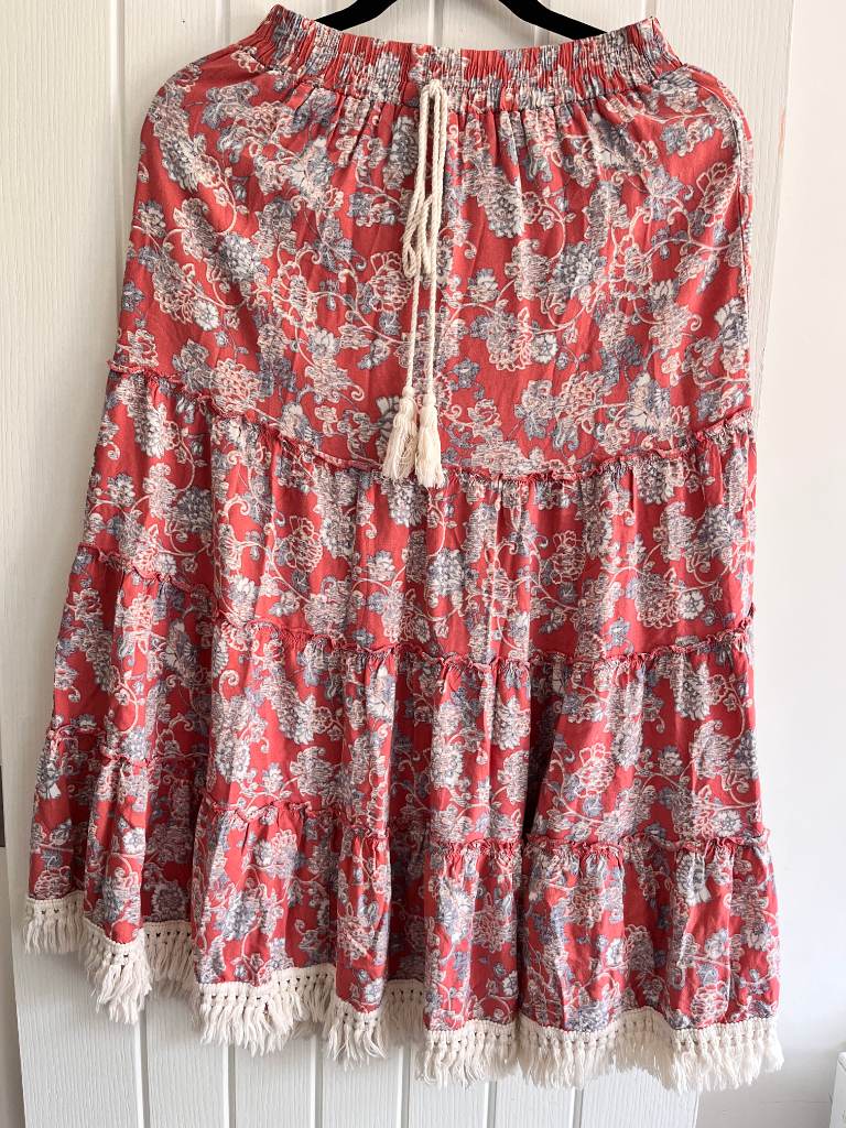 Bohemian skirt by Sunday Mi Amor (sold via Anthropologie).Size small- Very good