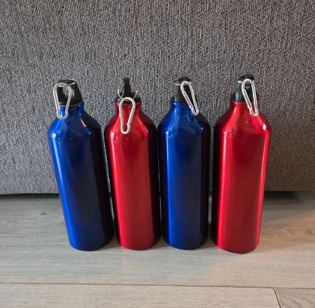 4 x Aluminium water bottles