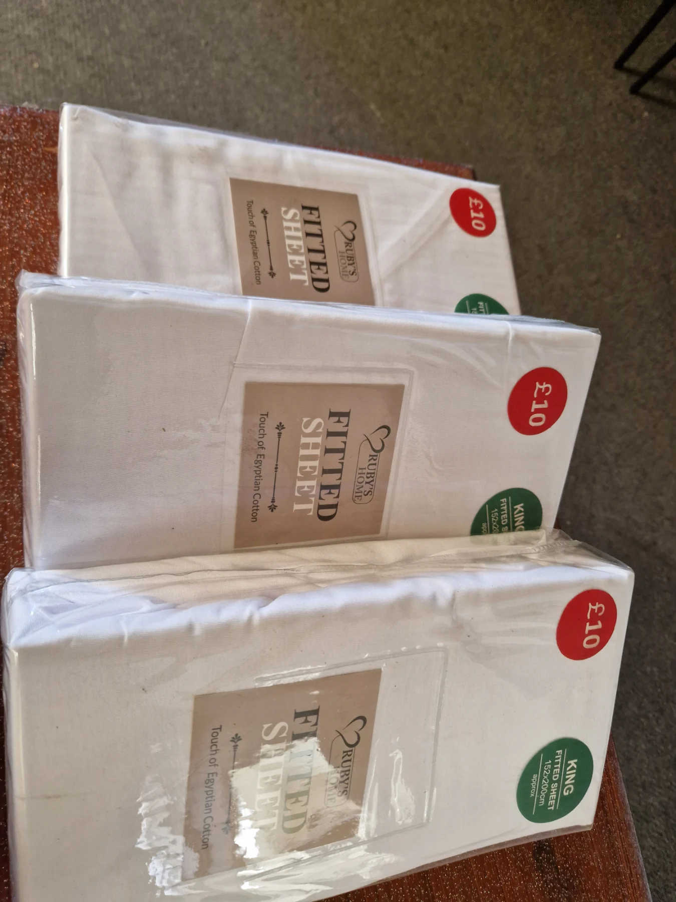 Fitted sheets