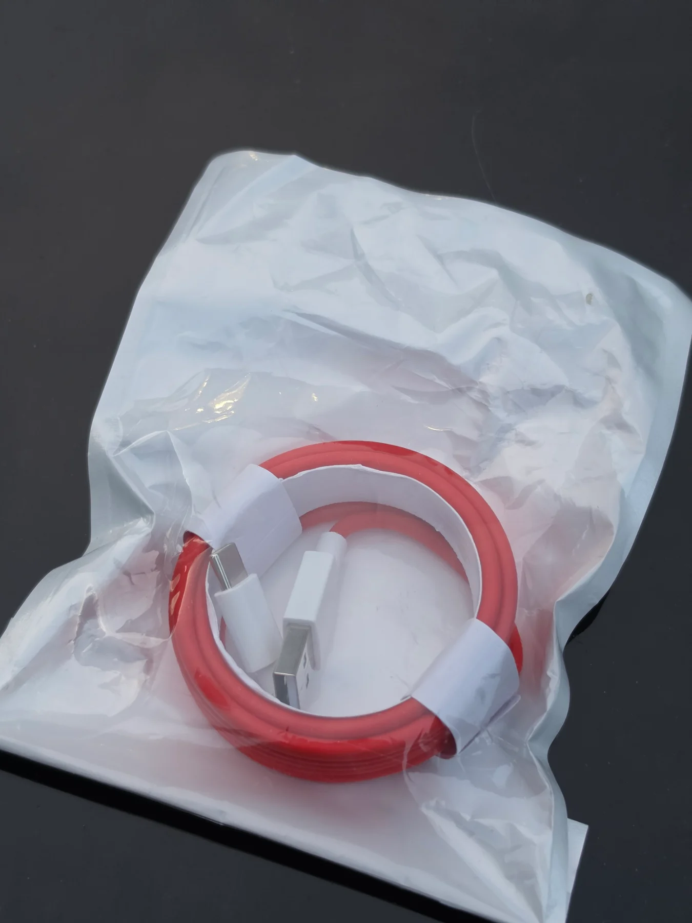 Red USB Flexible EL Wire Car Interior Neon Light Strip