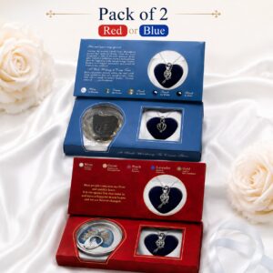 Wish Pearl in Oyster Heart Cage Necklace Gift Set