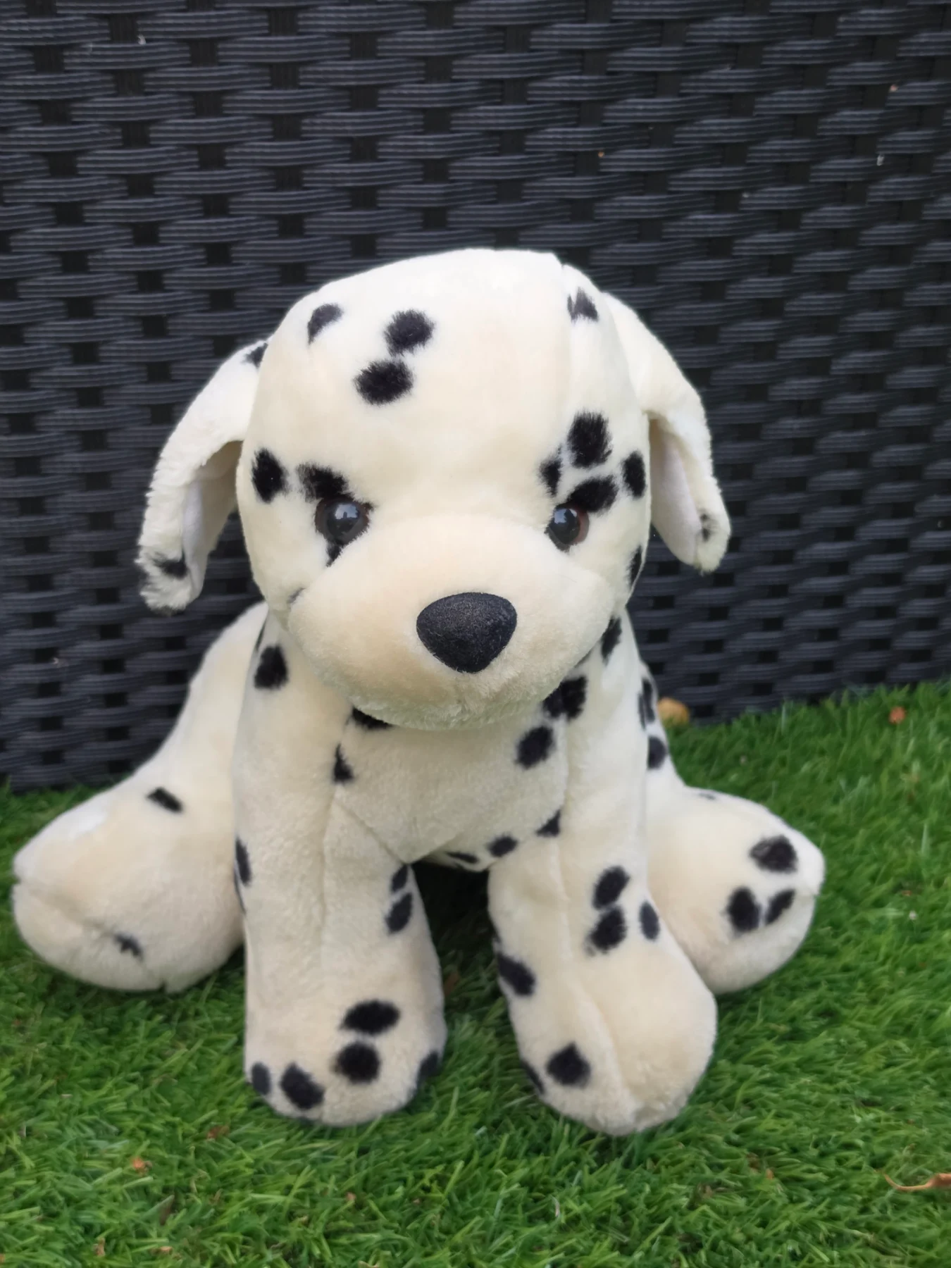 Dalmatian Dog Plush Soft Toy Black & White