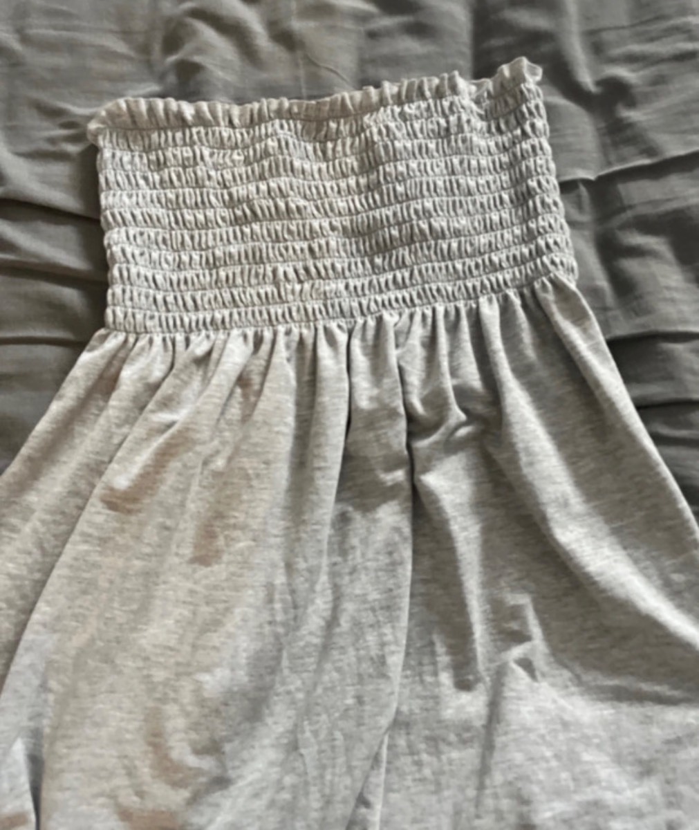 ladies off shoulder dress small