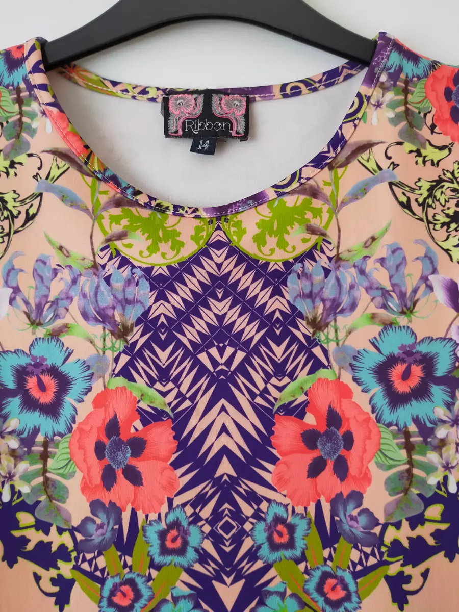 Multicoloured Bodycon Dress
